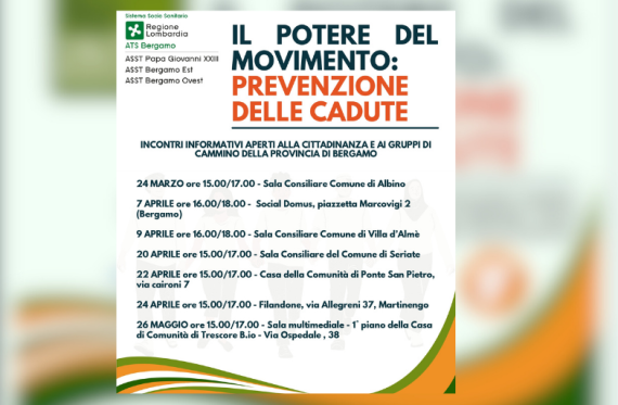 IL POTERE DEL MOVIMENTO - PREVENZIONE DELLA CADUTE DOMESTICHE