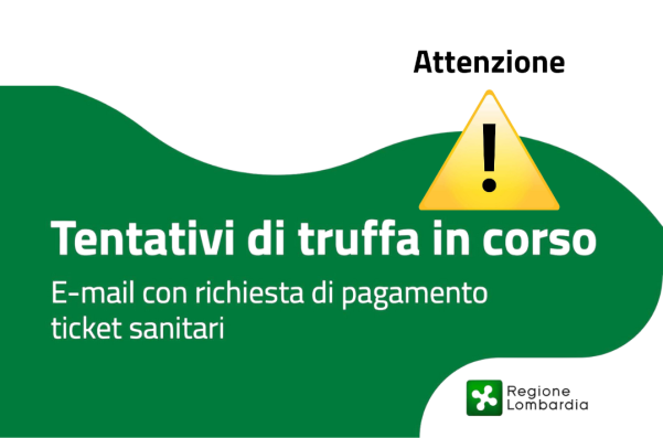 Attenzione alle truffe a nome del Servizio Sanitario